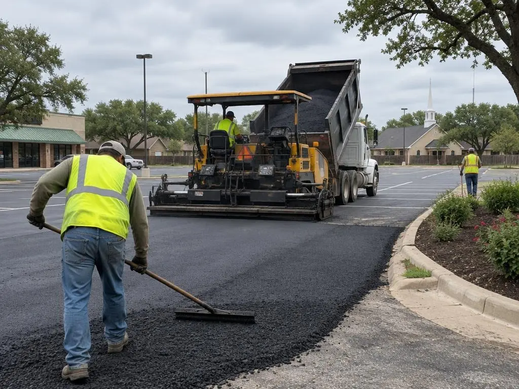 Commercial Parking Lots in Mesquite, TX