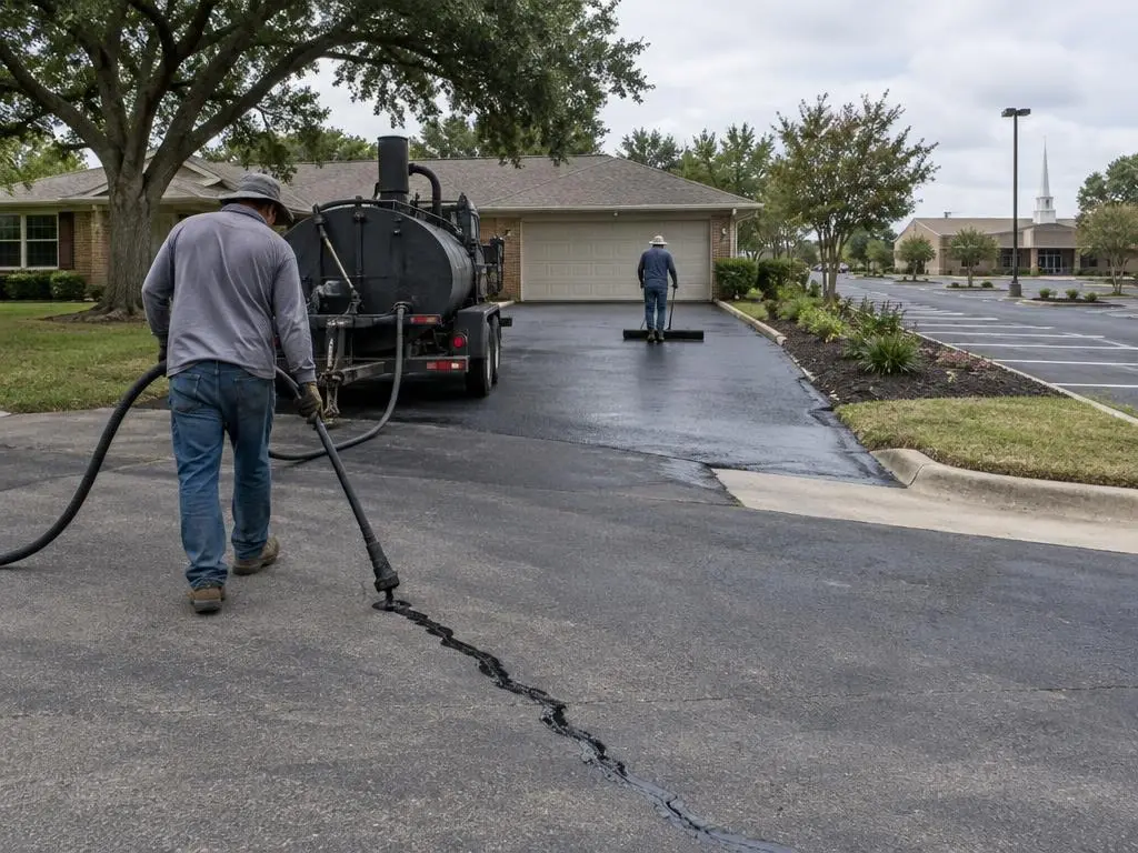 Sealcoating & Crack Sealing in Mesquite, TX